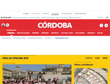 Tablet Screenshot of diariocordoba.com
